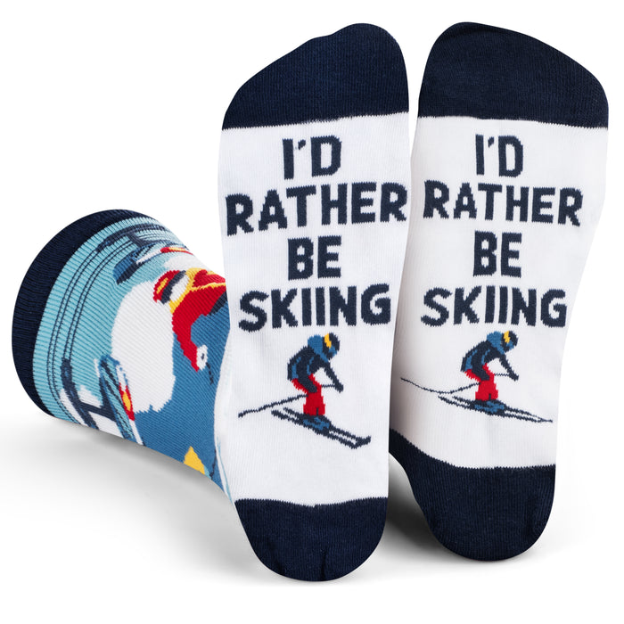 I'd Rather Be Skiing Socks (CO Edition)