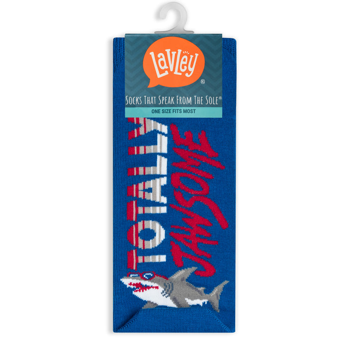 Totally Jawsome Sharks Socks