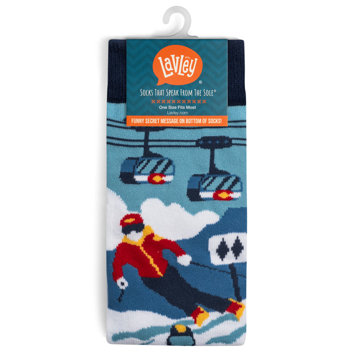 I'd Rather Be Skiing Socks (CO Edition)