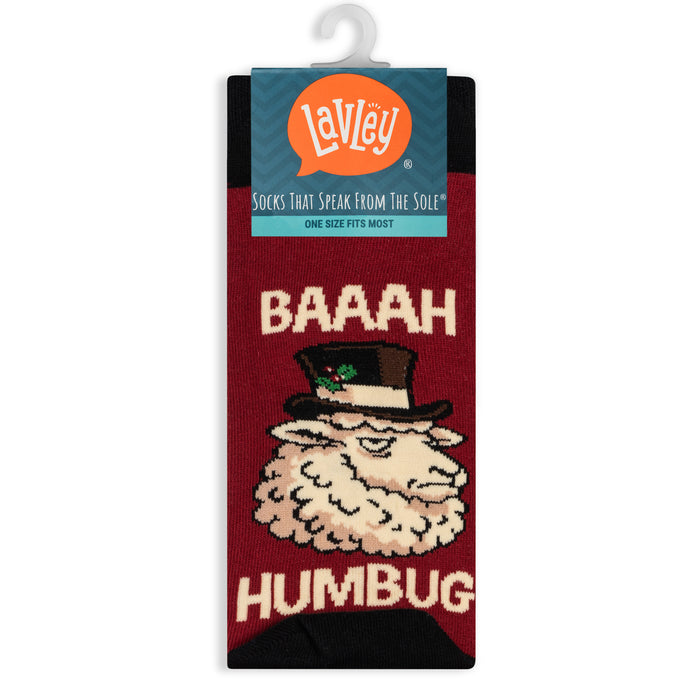 Baaah Humbug Socks