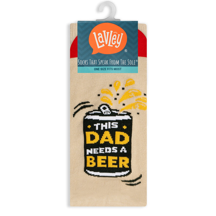 This Dad Needs A Beer Socks