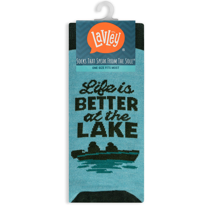 Life Is Better At The Lake Socksc