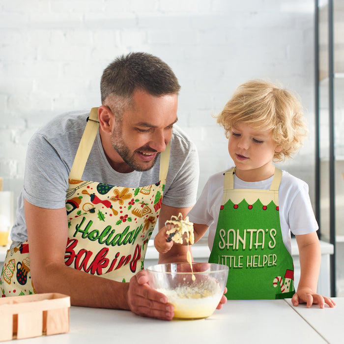 Holiday Baking Crew - Funny Baking Apron For Adults