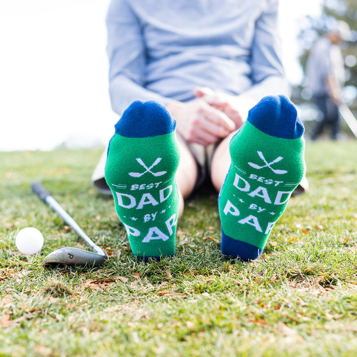 Best Dad By Par Socks