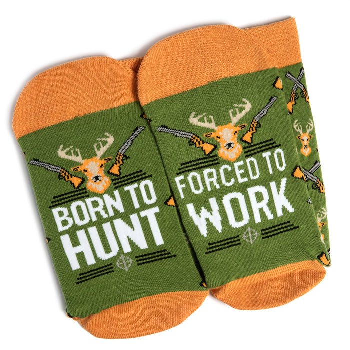 Born To Hunt, Forced To Work Socks