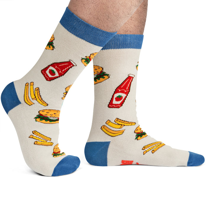 Bring Me A Burger Socks