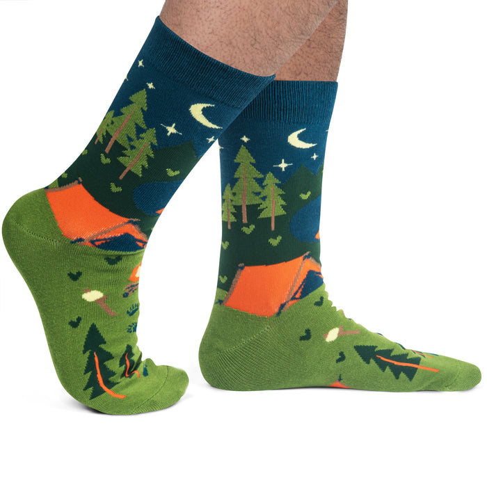 I'd Rather Be Camping Socks