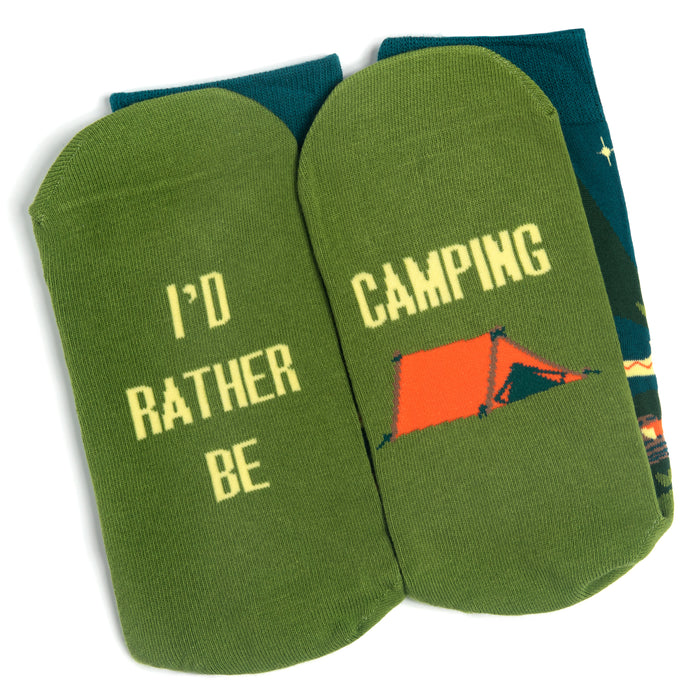 I'd Rather Be Camping Socks