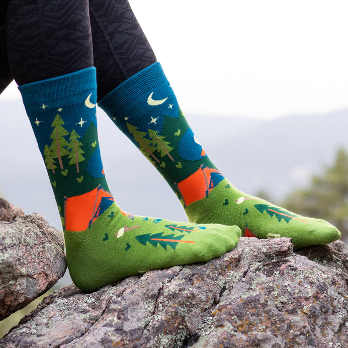 I'd Rather Be Camping Socks