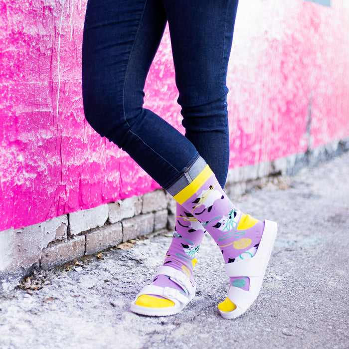 Cat Yarn Socks