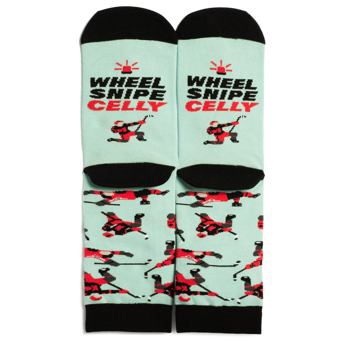 Wheel Snipe Celly Hockey Socks