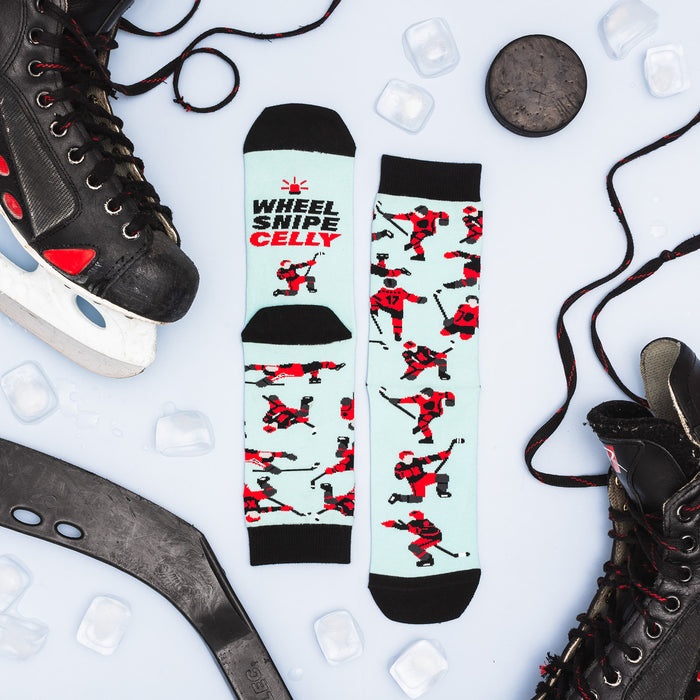 Wheel Snipe Celly Hockey Socks