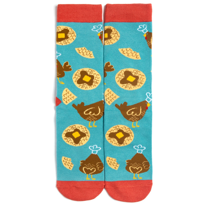 Bring Me Chicken & Waffles Socks