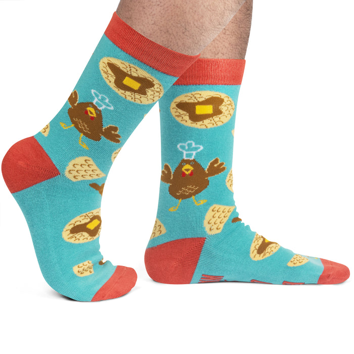 Bring Me Chicken & Waffles Socks