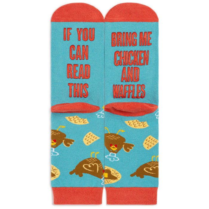 Bring Me Chicken & Waffles Socks