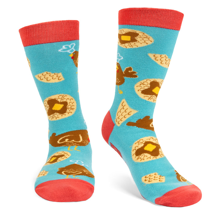 Bring Me Chicken & Waffles Socks