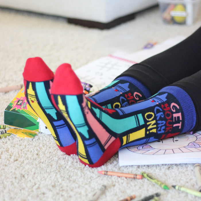 Get Your Cray On Socks