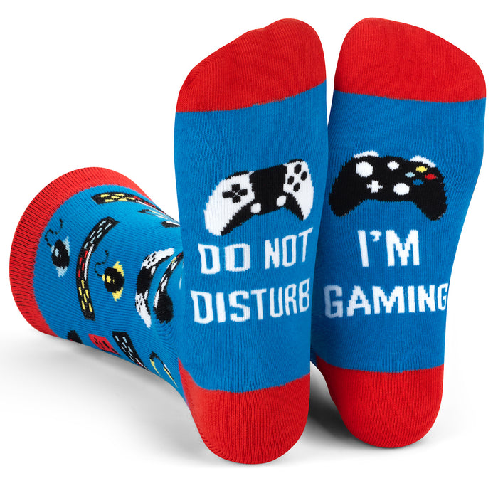 Do Not Disturb I'm Gaming Socks