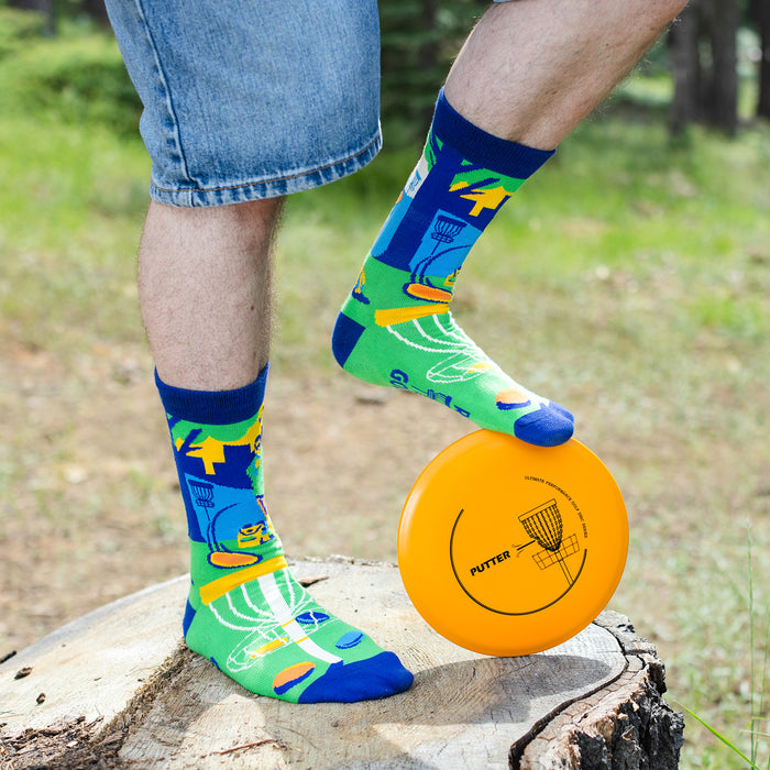 I'd Rather Be Disc Golfing Socks