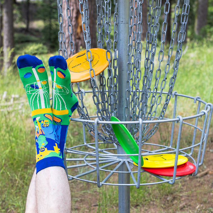 I'd Rather Be Disc Golfing Socks