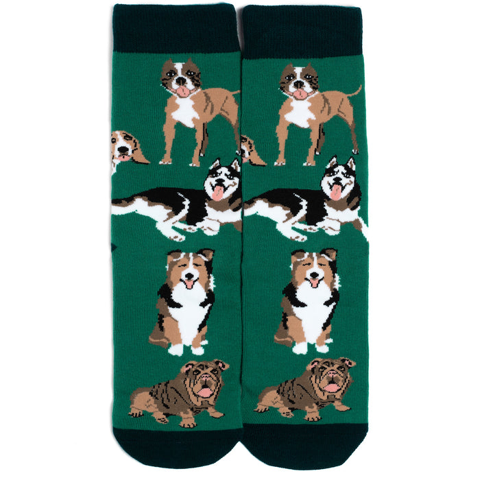 I'd Rather Be With My Dog Socks (Green)