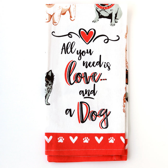 All You Need Is Love and a Dog Dish Towel