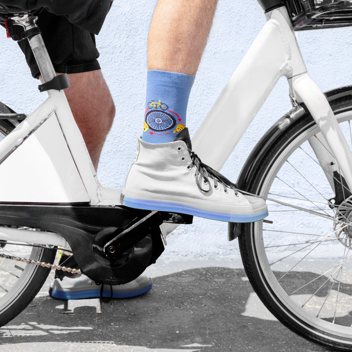 Eat, Sleep, Bike Repeat Socks