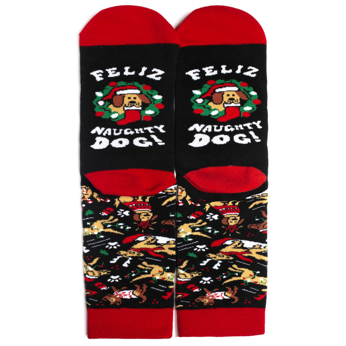 Feliz Naughty Dog Socks