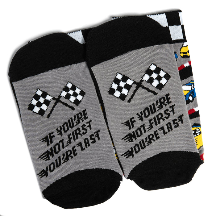 If You're Not First, You're Last Racing Socks