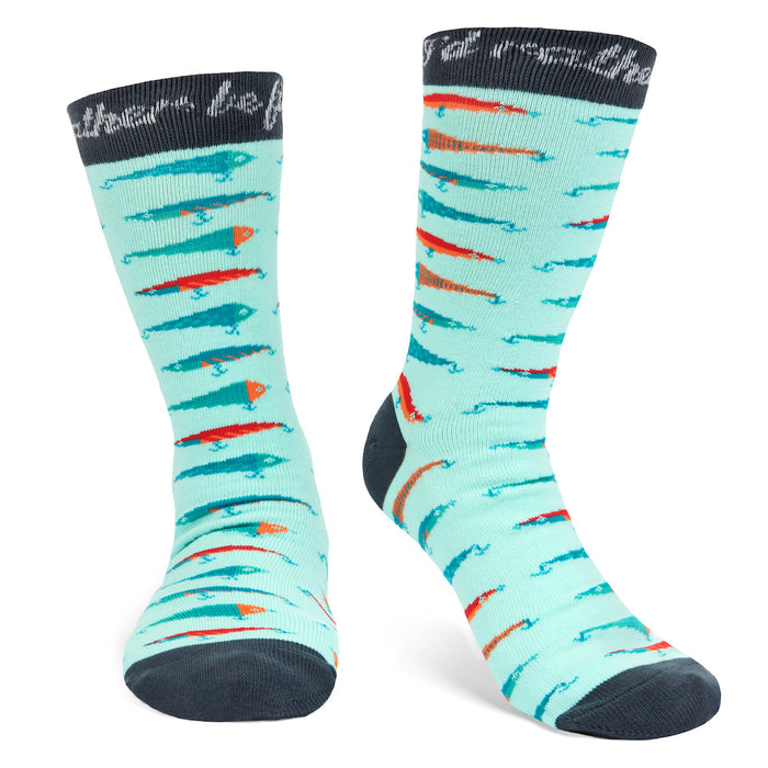 I'd Rather Be Fishing Socks