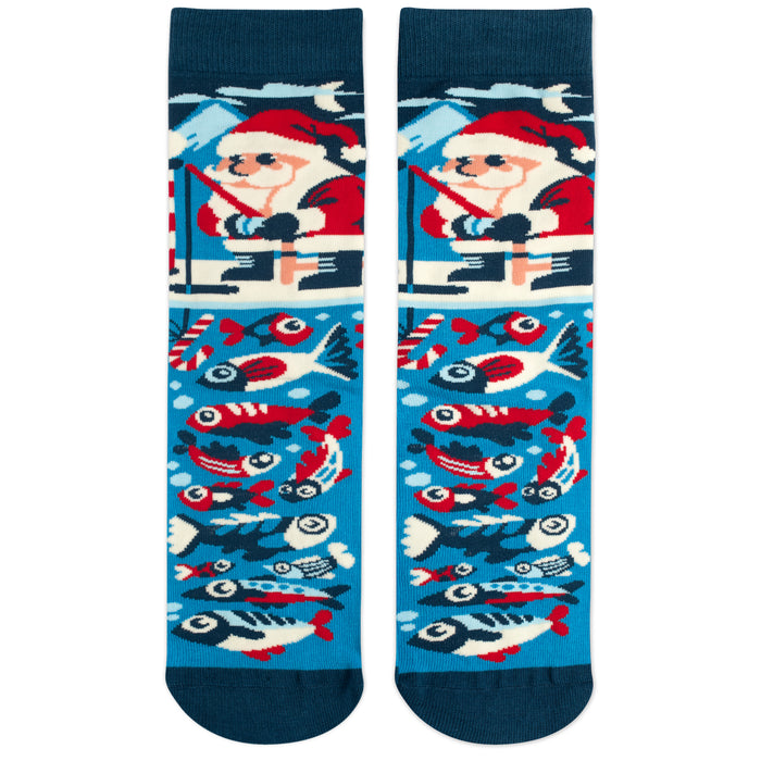 Merry Fishmas Socks