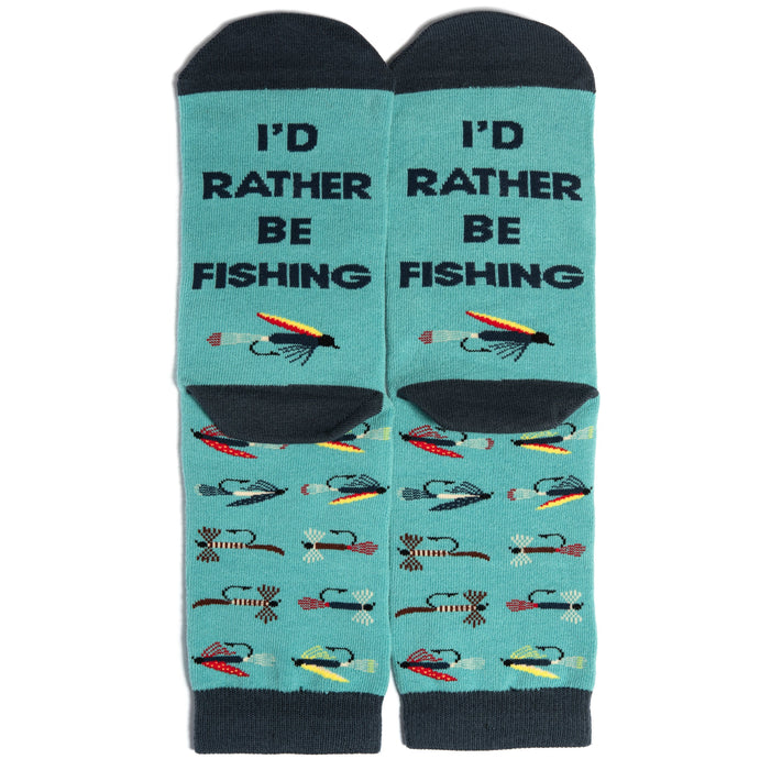 I'd Rather Be Fly Fishing Socks