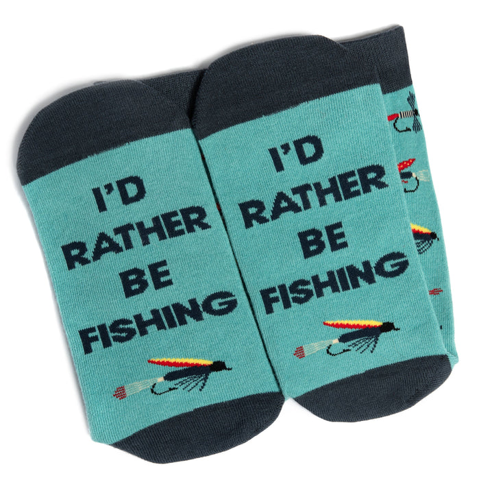 I'd Rather Be Fly Fishing Socks