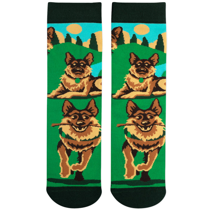 Proudly Owned By a German Shepherd Socks