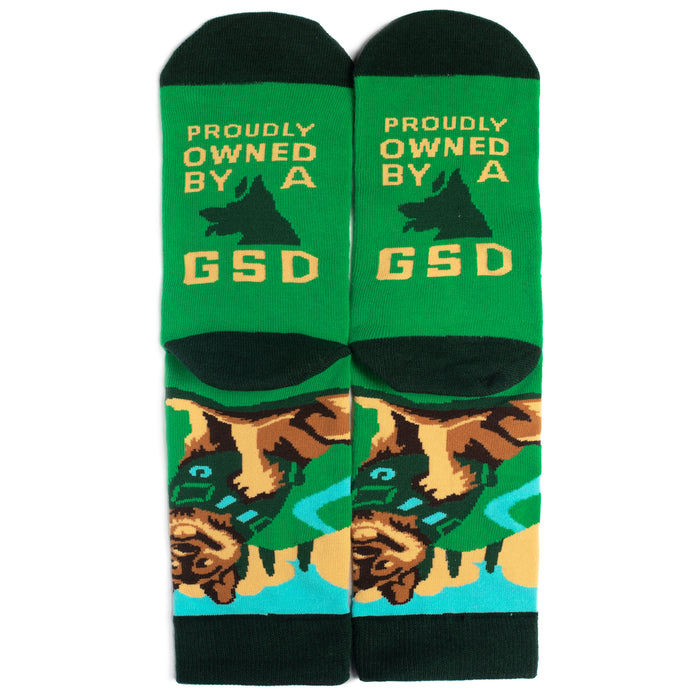 Proudly Owned By a German Shepherd Socks