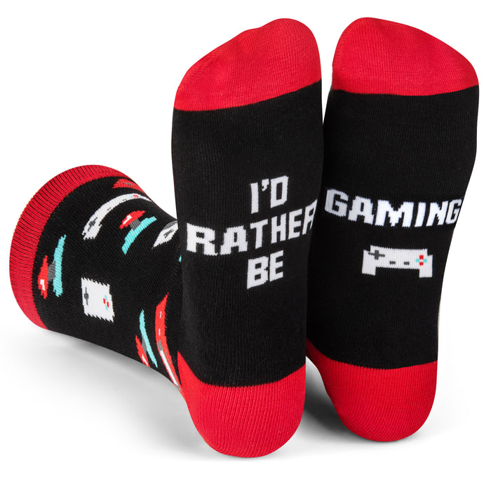 I'd Rather Be Gaming Socks