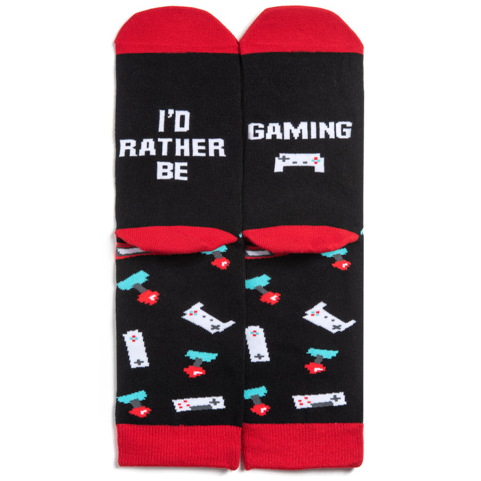 I'd Rather Be Gaming Socks