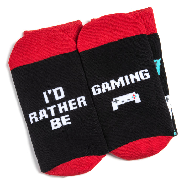 I'd Rather Be Gaming Socks