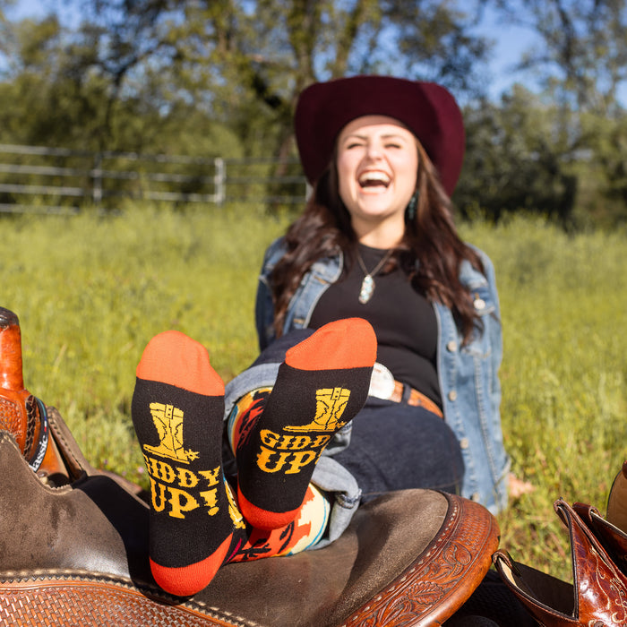 Giddy Up Socks