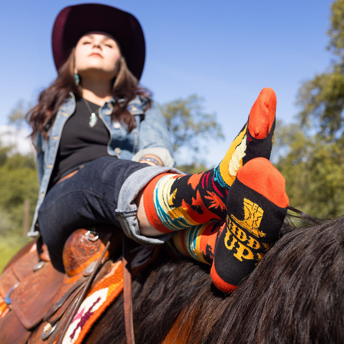 Giddy Up Socks