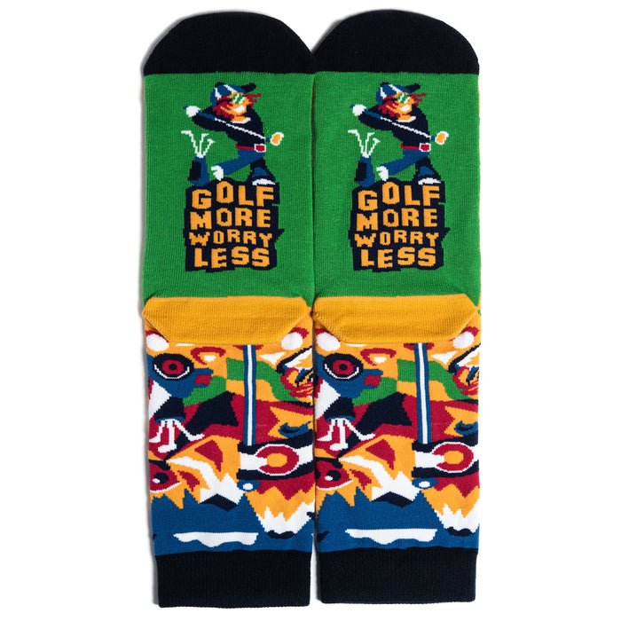 Golf More, Worry Less Socks