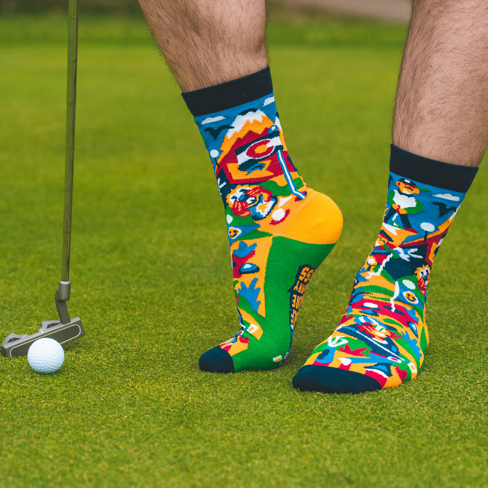 Golf More, Worry Less Socks