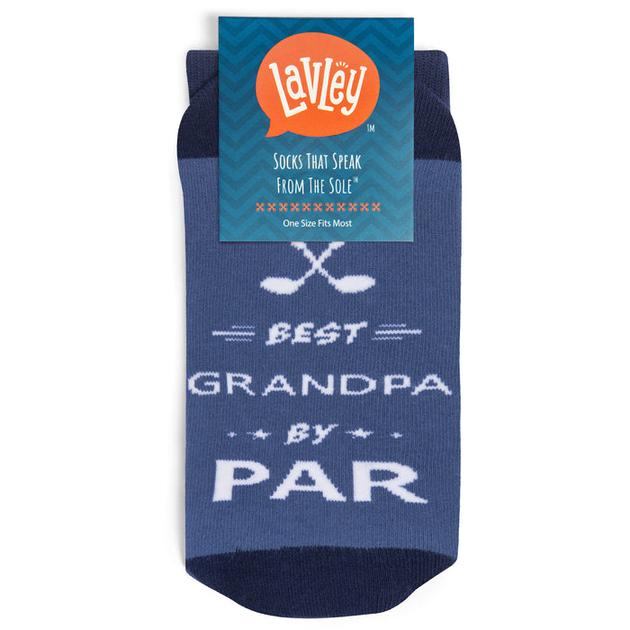 Best Grandpa By Par Socks