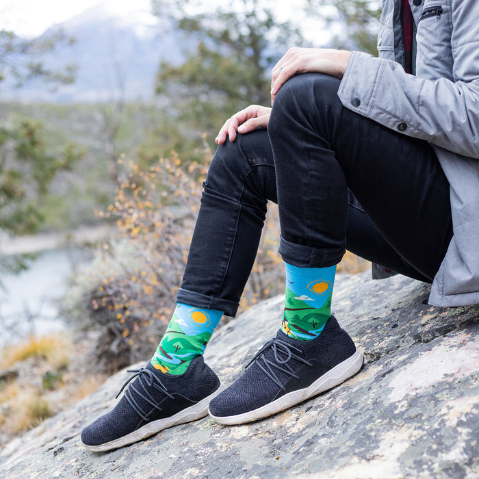 I'd Rather Be Hiking Socks