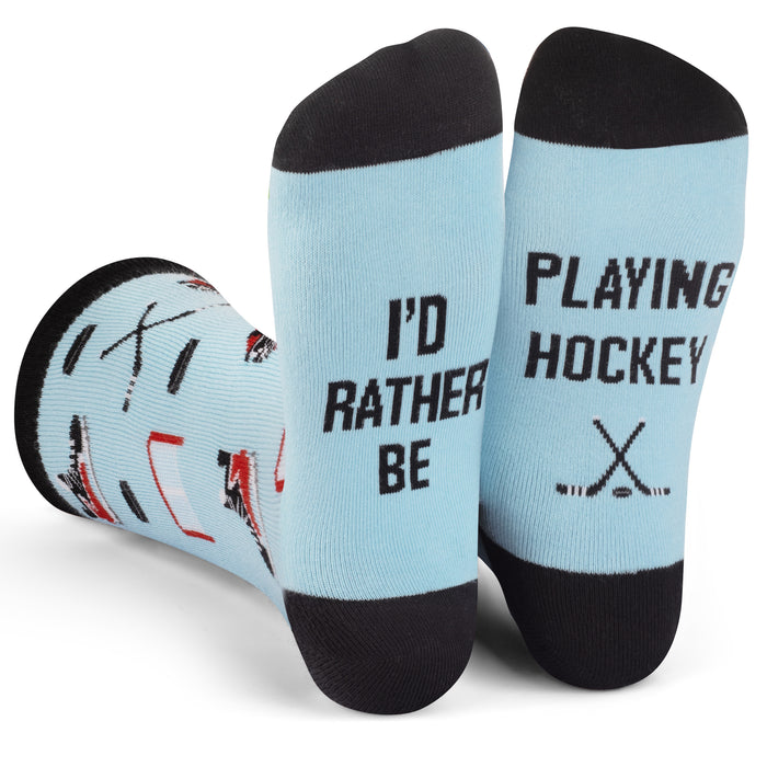 I'd Rather Be Playing Hockey Socks