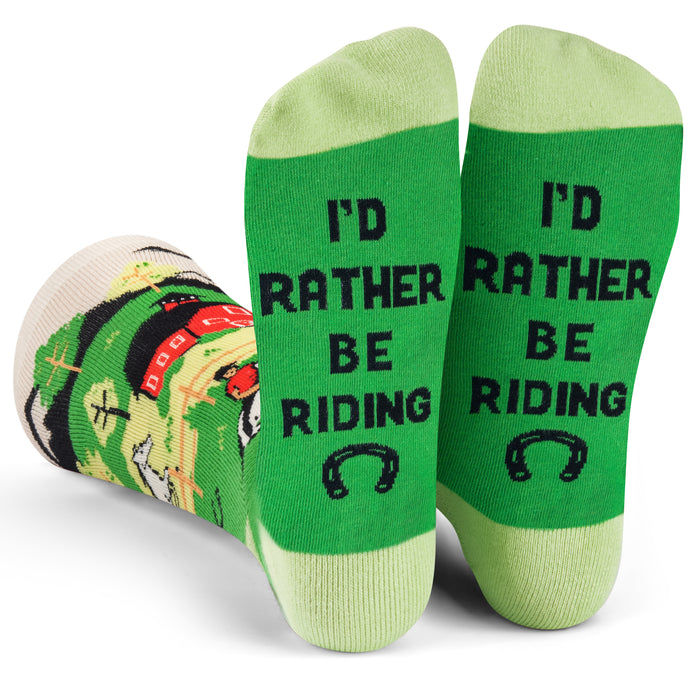 I'd Rather Be Horse Riding Socks