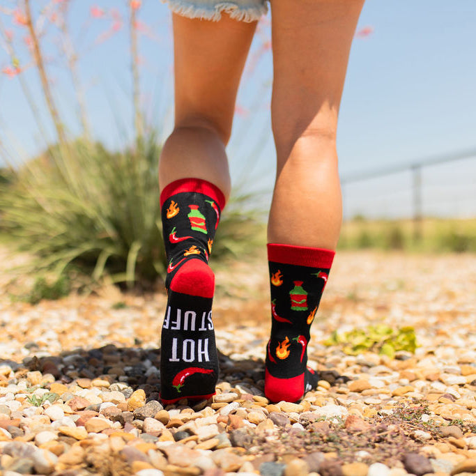 Hot Stuff Chili Pepper Socks