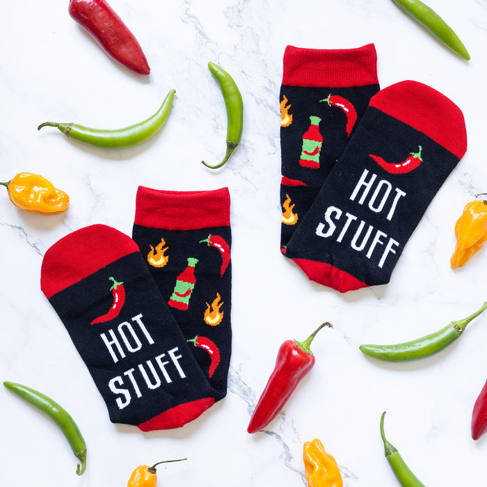 Hot Stuff Chili Pepper Socks