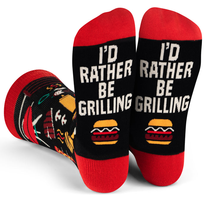 I'd Rather Be Grilling Socks