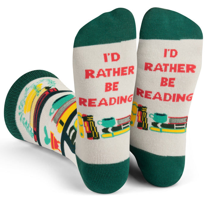 I'd Rather Be Reading Socks